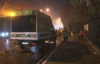 Sarıyer’de şiddetli yağış ve rüzgar nedeniyle...