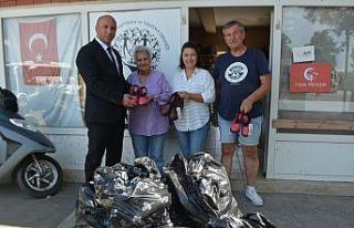 Şefkatli ellerden yoksul öğrencilere 102 çift...