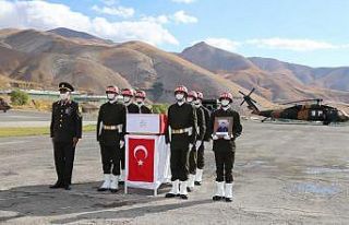 Şehit Eser için Hakkari’de tören düzenlendi
