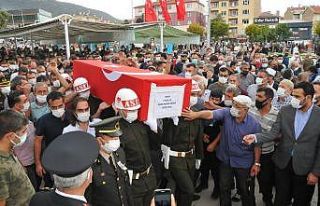 Şehit Ömer Faruk Erdem memleketinde gözyaşlarıyla...