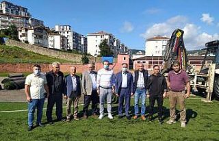 Şehit Vefa Karakurdu Stadı’nda çalışmalar başladı