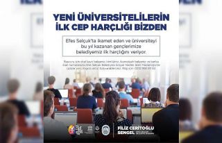 Selçuklu gençlerin ilk harçlıkları belediyeden
