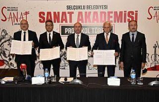 Selçuklu Sanat Akademisi’nin protokolü imzalandı