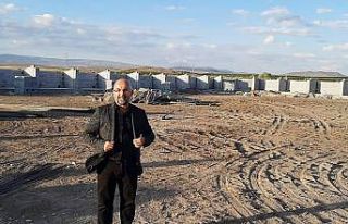 Selim Belediyesi sokak hayvanları için barınak...