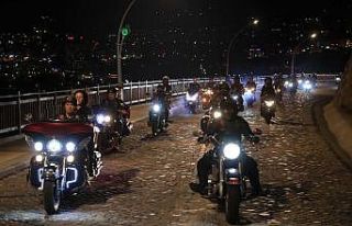 Seyir Tepesinde motorcu rüzgarı esti