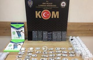 Siirt’te piyasa değeri 37 bin lira olan kaçak...