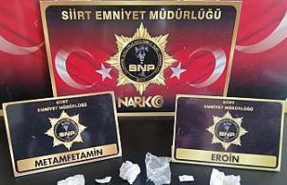Siirt’te uyuşturucu madde ele geçirildi