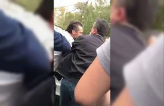 Şile’de yangını görüntülemeye çalışan basın...