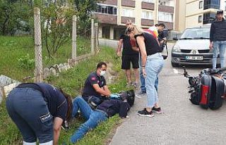 Sinop’ta otomobil ile motosiklet çarpıştı: 1...