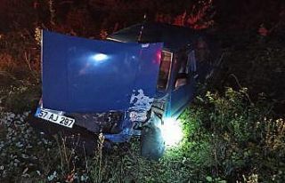 Sinop’ta trafik kazası: 1 yaralı