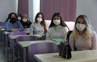 Sinop’ta üniversitede yüz yüze eğitim heyecanı