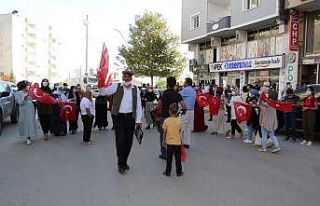 Şırnak annelerinden HDP önünde kutlamalı eylem