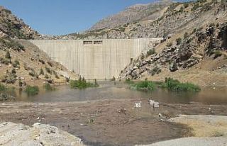 Şırnak Musatepe Barajında su tutuldu