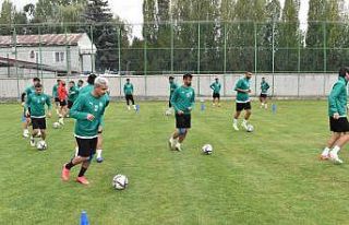 Sivas Belediyespor, Etimesgut maçı hazırlıklarını...