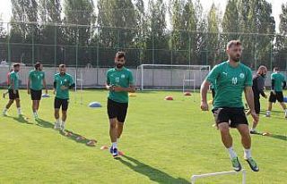 Sivas Belediyespor’da Turgutlu maçı hazırlıkları...