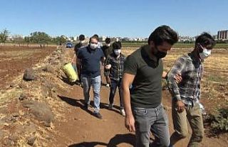 Siverek’te 17 düzensiz göçmen yakalandı