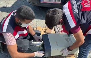 Solunum cihazının içinden 65 kilo eroin çıktı