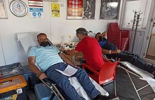 Şuhut’ta kan bağışı kampanyasına yoğun ilgi