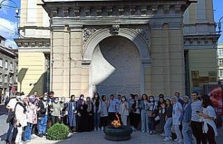Sultangazi’nin başarılı gençlerine Bosna Hersek...