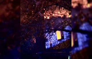 Sungurlu’da köy camisinde yangın çıktı