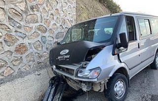 Sürücüsünün direksiyon hakimiyetini kaybettiği...