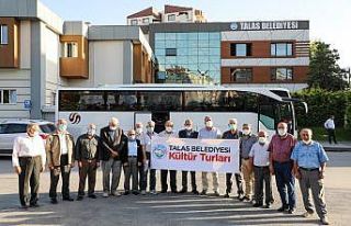 Talas Belediyesi’nden gazilere Çanakkale gezisi
