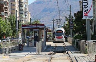 Talas T2 raylı sistem hattı yeniden hizmete başladı