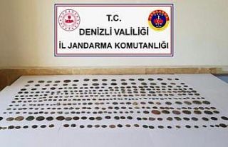 Tarihi eser operasyonunda 362 sikke ele geçirildi