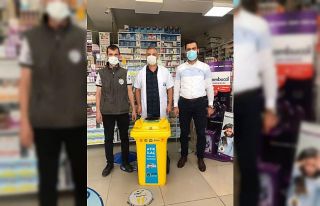 Tarihi geçmiş ilaçlar toplanarak bertaraf ediliyor