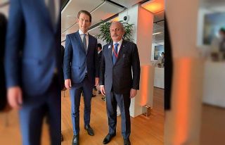 TBMM Başkanı Şentop, Avusturya Başbakanı Kurz...
