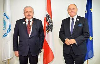 TBMM Başkanı Şentop, Avusturya’da Meclis Başkanı...