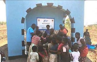 TDV Kütahya Şubesi Malawi’de su kuyusu açtı