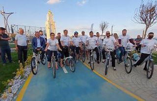 Tekirdağ’da bisiklet turu