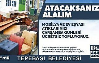 Tepebaşı’nda atık toplama hizmeti