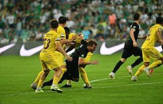 TFF 1. Lig: Bursaspor: 0 - MKE Ankaragücü: 2 (İlk...