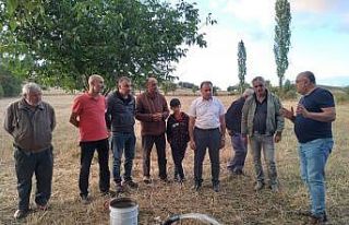 Tokat’ta köylülerin su sevinci