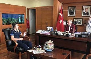 Tokyo Olimpiyatlarında Bronz Madalya alan Merve Çoban,...