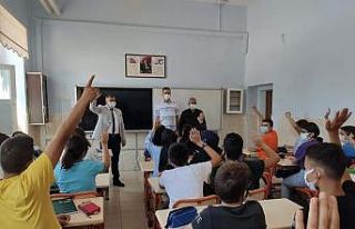 Tomarza’da ilk ders zili çaldı