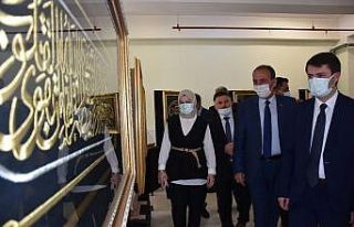 Tomarza’da Kâinatın Kalbi Kâbe-i Muazzama sergisi...