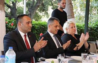 Toroslar Kaymakamı Şahin için veda programı düzenlendi