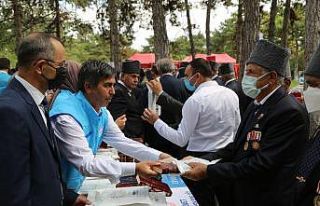 Türkiye Diyanet Vakfından gazilere Kur’an-ı Kerim...