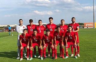 U19 Milli Futbol Takımı, Galler ile 2-2 berabere...