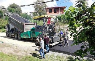 Ulubey’de asfalt çalışmaları hız kazandı