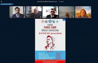 Ulusal Yunus Emre öğrenci sempozyumu yapıldı