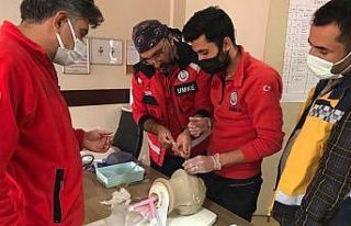 UMKE personeline İleri Hava Yolu Teknikleri eğitimi...