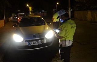 Uşak’ta trafik ekipleri alkol denetimi yaptı
