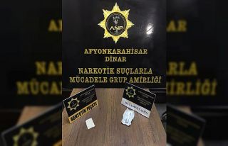 Uyuşturucu maddeler ile yakalanan 2 kişi gözaltına...