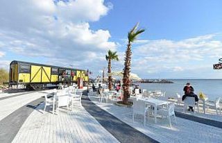 Vagon Paşa Kafe misafirlerini ağırlamaya başladı