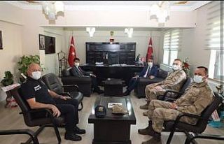 Vali Çağatay’dan Kaymakam Cankaloğlu’na ziyaret