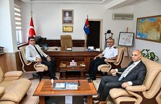 Vali Gürel’den İl Jandarma Komutanı Gümüş’e...